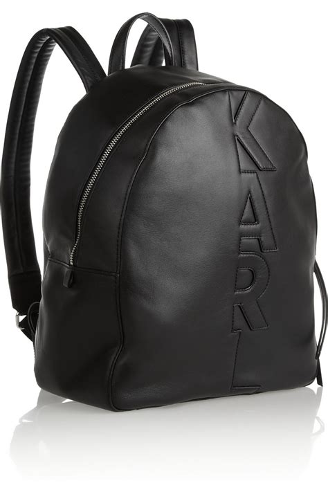 karl lagerfeld backpack leather